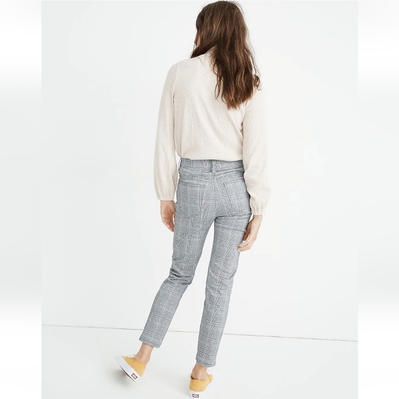 COPY - NWOT Madewell Stovepipe Jeans Glen Plaid Edition - Picture 3 of 8